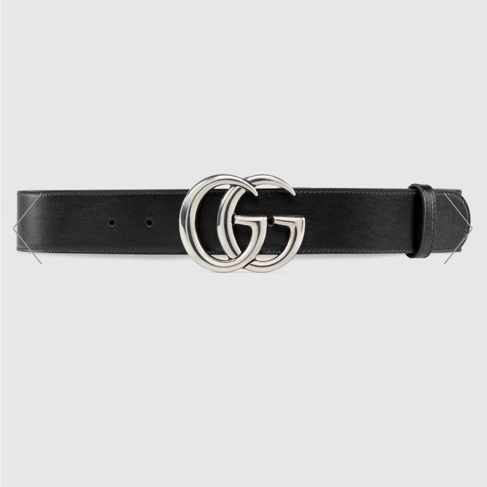 Gucci Marmont Belt in black and silver - Picture 3 of 10